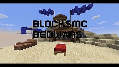 Playing BlocksMC Doubles BedWars (ft. Micheal)