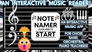 تطبيق/لعبة قراءة نوتات موسيقية جديدة ومذهلة - مُسمّي النوتات! screenshot 3