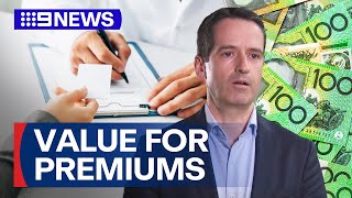 Australian health insurers offering customers more value for premiums | 9 News Australia