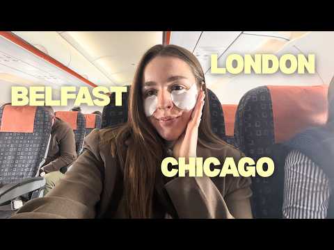 Speaking in Belfast, Flying to Chicago and a million briefing calls all at once | CREATOR VLOG