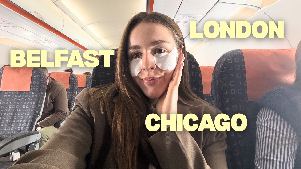 Speaking in Belfast, Flying to Chicago and a million briefing calls all at once | CREATOR VLOG