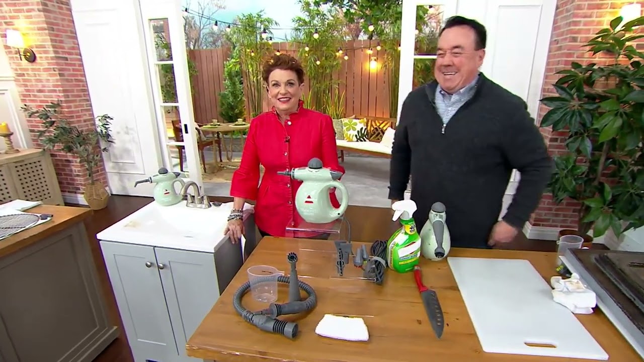 Bissell Steam Shot Handheld Steam Cleaner on QVC