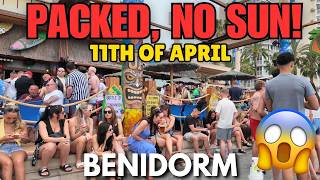 Benidorm Pubs & Bars are PACKED... Even Without Sunshine?! 🍺☁️