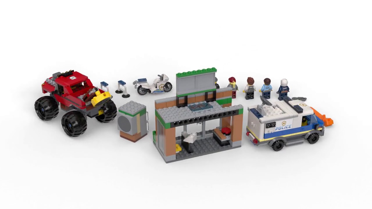 LEGO City Police 60245 - Rapina sul Monster Truck - YouTube