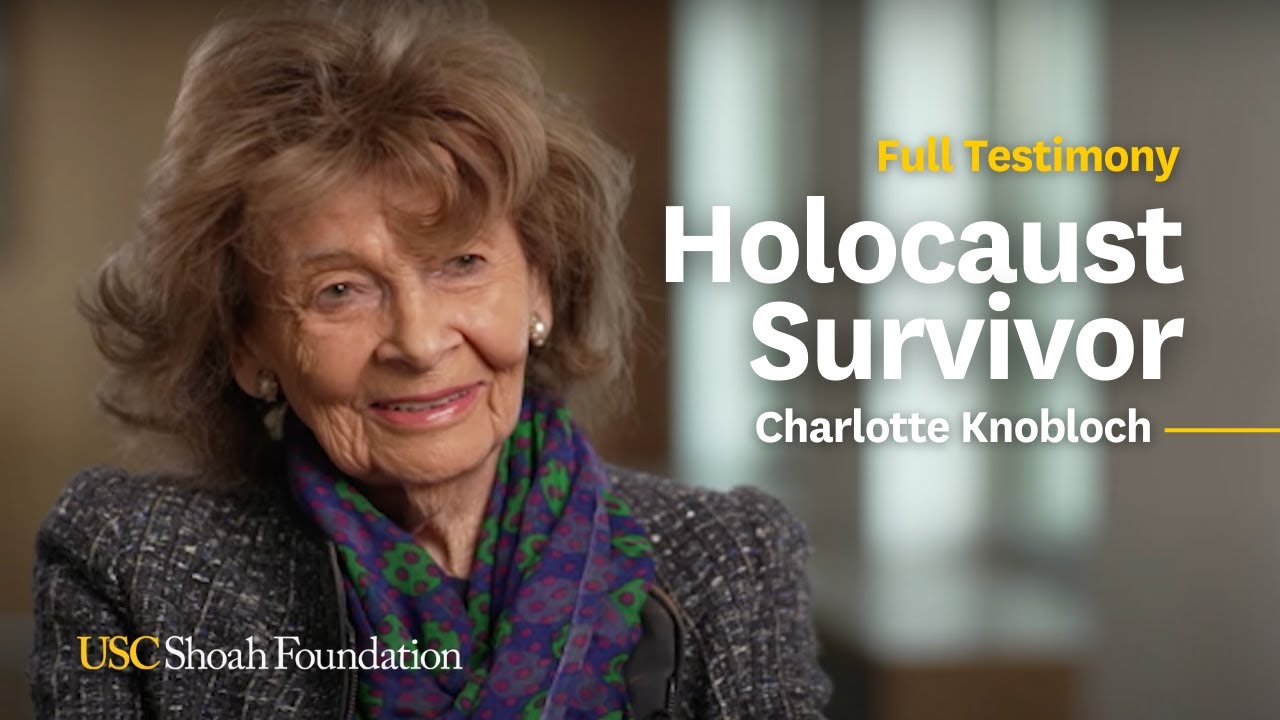 Holocaust Survivor | Charlotte Knobloch | USC Shoah Foundation