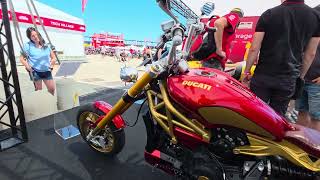 GARAGE BUILT CUSTOM DUCATI SHOW AT WORLD DUCATI WEEK 2026 MISANI ITALY