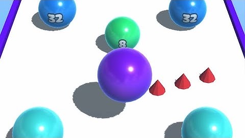 Ball Merge 2048 Levels 4, All Levels Gameplay Walkthrough Android,ios ✅