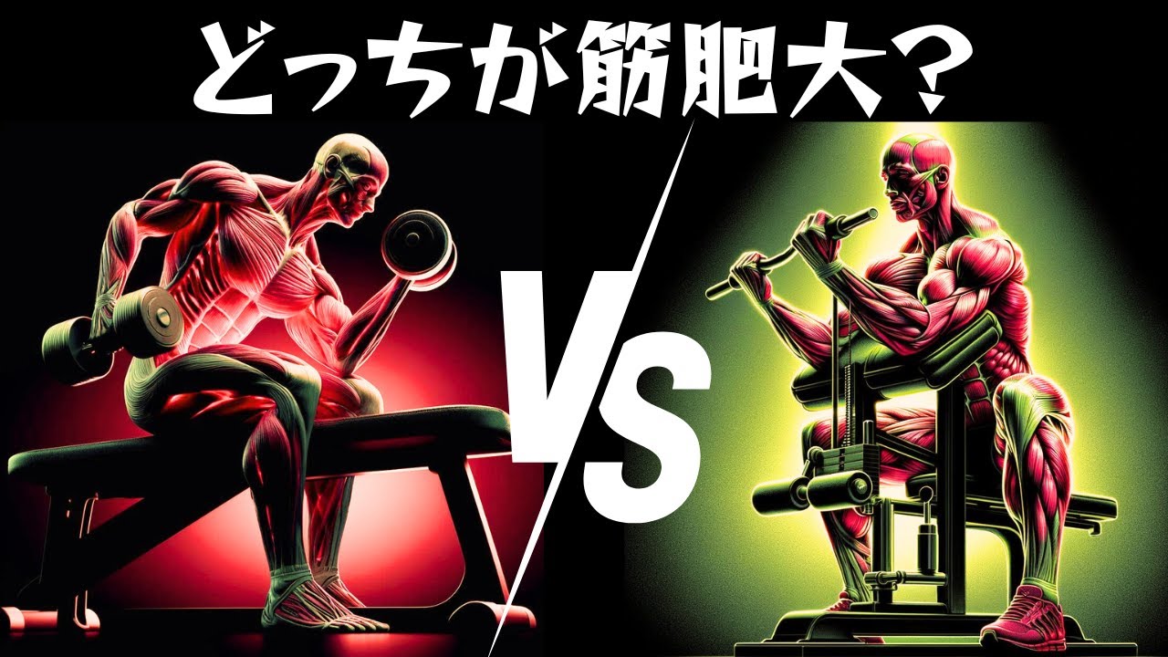 インクラインダンベルカールVSプリチャカール　上腕二頭筋の筋肥大が起こるトレーニング【最新研究】