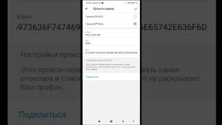 Connecting a proxy for Telegram in the mobile version. screenshot 3