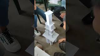 Celebrity Paper Tower Challenge Wealth