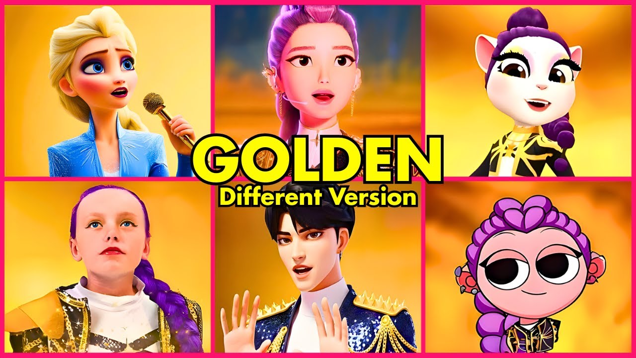 Song 'GOLDEN' Huntr/x Through Different Versions ~ Guess The Song ...