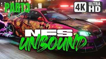 NEED FOR SPEED UNBOUND Gameplay Walkthrough PART3 PC 4k max settings