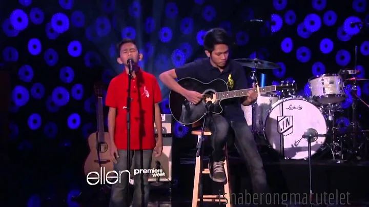 Aldrich Talonding and James Bucong guest on Ellen ...