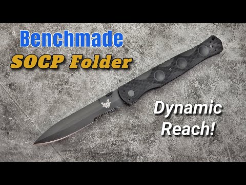 Benchmade SOCP Folder - Long Effective Reach Tactical EDC