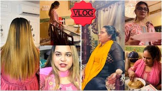 আমিও কেরাটিন ট্রিটমেন্ট করে নিলাম😍🥰|| Hair Makeover ❤️ screenshot 5