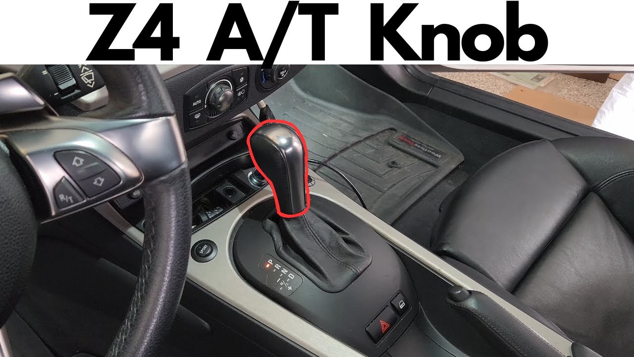 Remove Automatic Shift Knob BMW Z4 20032008 YouTube