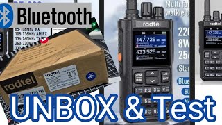 RADTEL  RT900 Unbox & Test (Bluetooth Model)