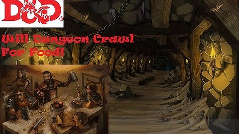 Roll20 - D&D 5e - Will Dungeon Crawl for Food - Session 1