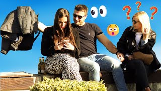 Best Hand Touching in the park Prank 😛 just for laughs