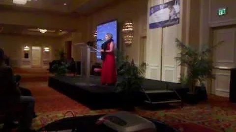 Judy Kent performing at Team National Friday Night...