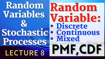 RVSP | Lec-8 | Probability Distribution Function