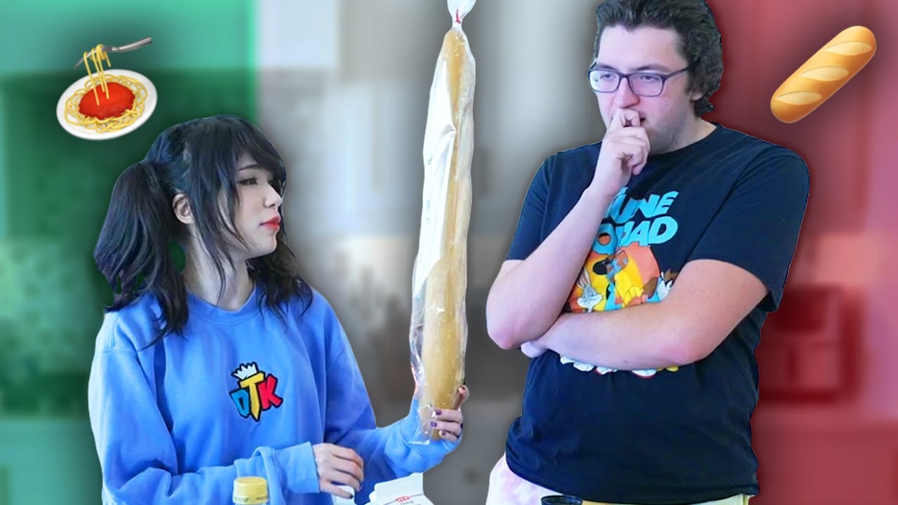 MAKING PASTA AND GARLIC BREAD WITH SIMPLY