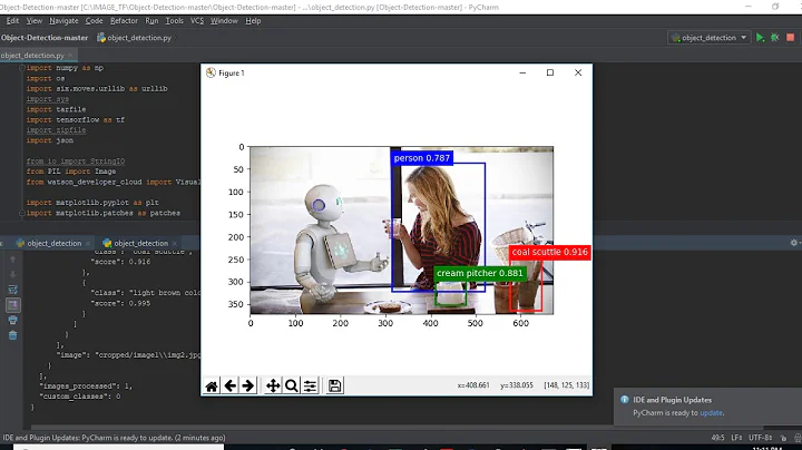 IBM watson Visual Recognition and TensorFlow