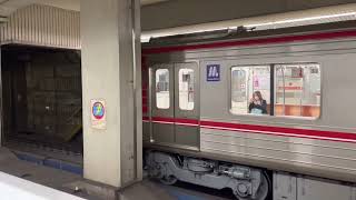 Osaka Metro御堂筋線21系03編成愛車千里中央行き発着シーン
