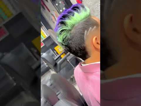 بقولك ايه يا صحبي لو عاوز تشوف الجمدان خش اعمل لون شعرك عند ابورضا الفنان