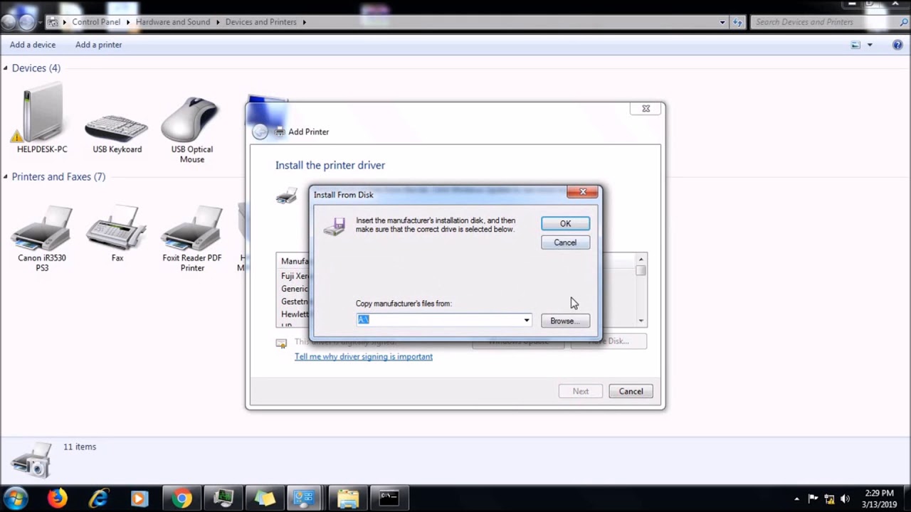 How To Add A Printer By Hostname YouTube