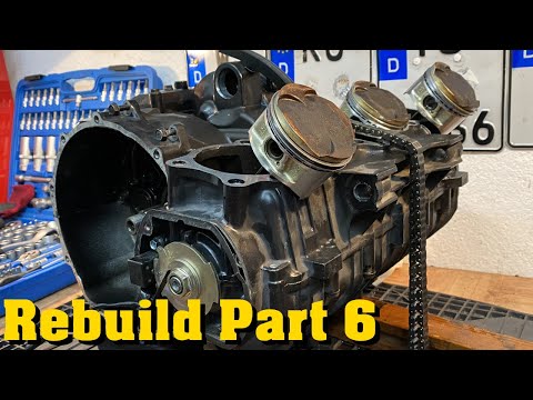 皮剥けた Kawasaki ZXR 750 H1 Engine Tear Down | Motor Revision