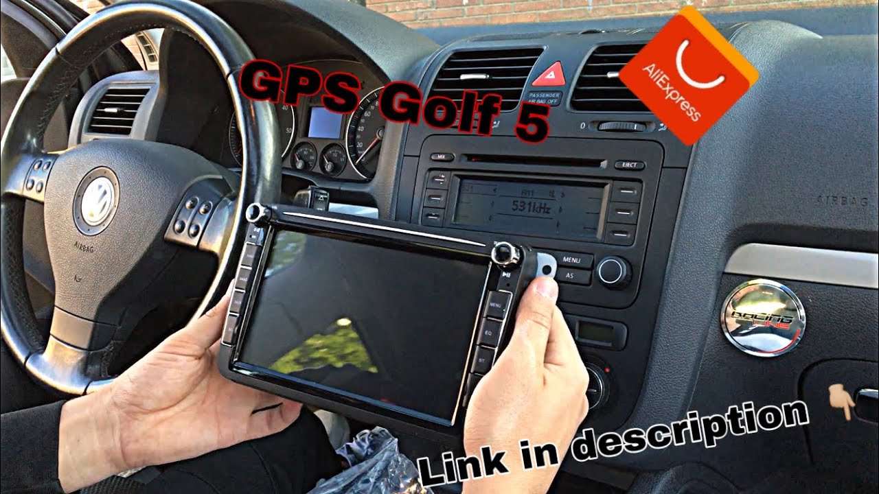 Installazione Autoradio VW GOLF 5 MK5 Install 2 DIN GPS 