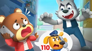 Orang Asing Mengikutiku | Pengetahuan Keamanan  | Kepala Polisi Labrador | BabyBus Bahasa Indonesia