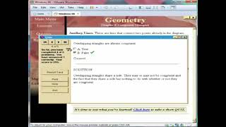 Compton's Learning: Geometry - Chapter 3, Lesson 2