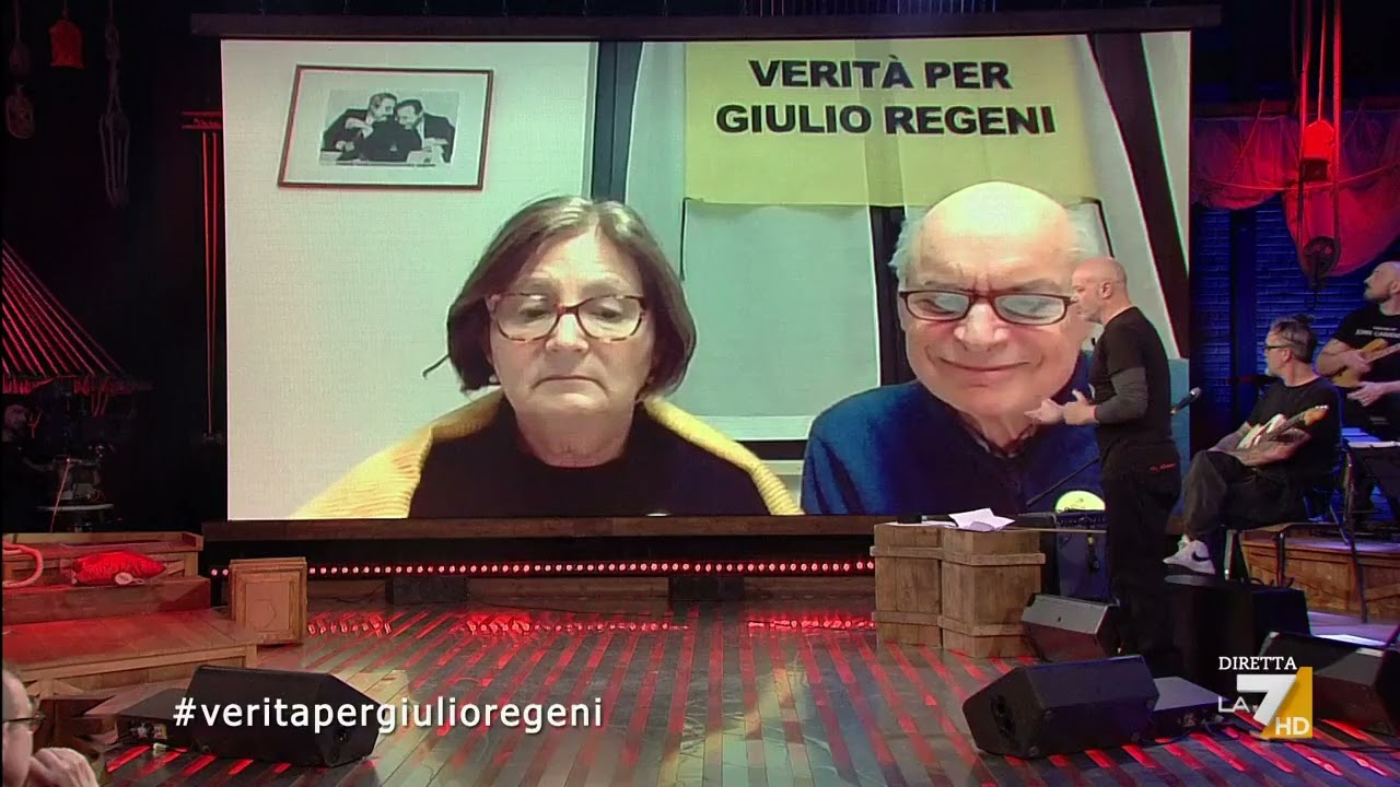 I genitori di Giulio Regeni: 