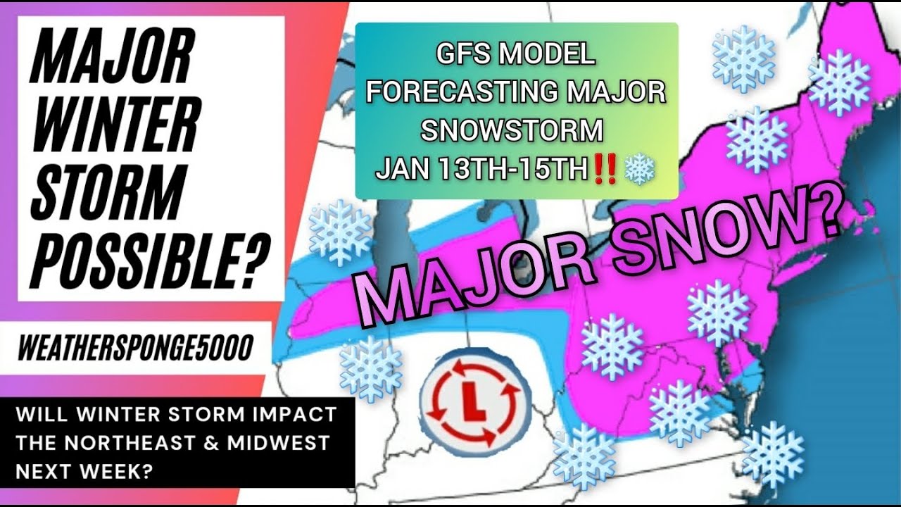 Will Major Winter Storm Impact The Midwest & Northeast? - YouTube