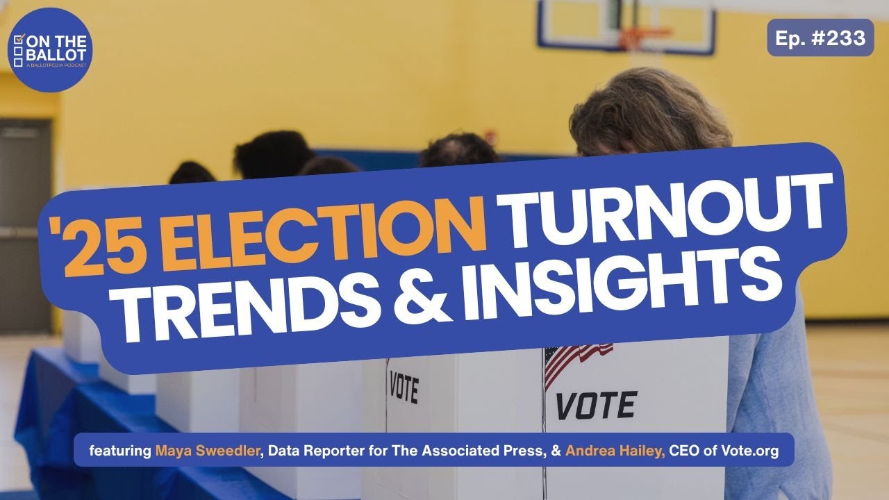 Voter Turnout Trends and Key Takeaways from the 2025 Elections - YouTube