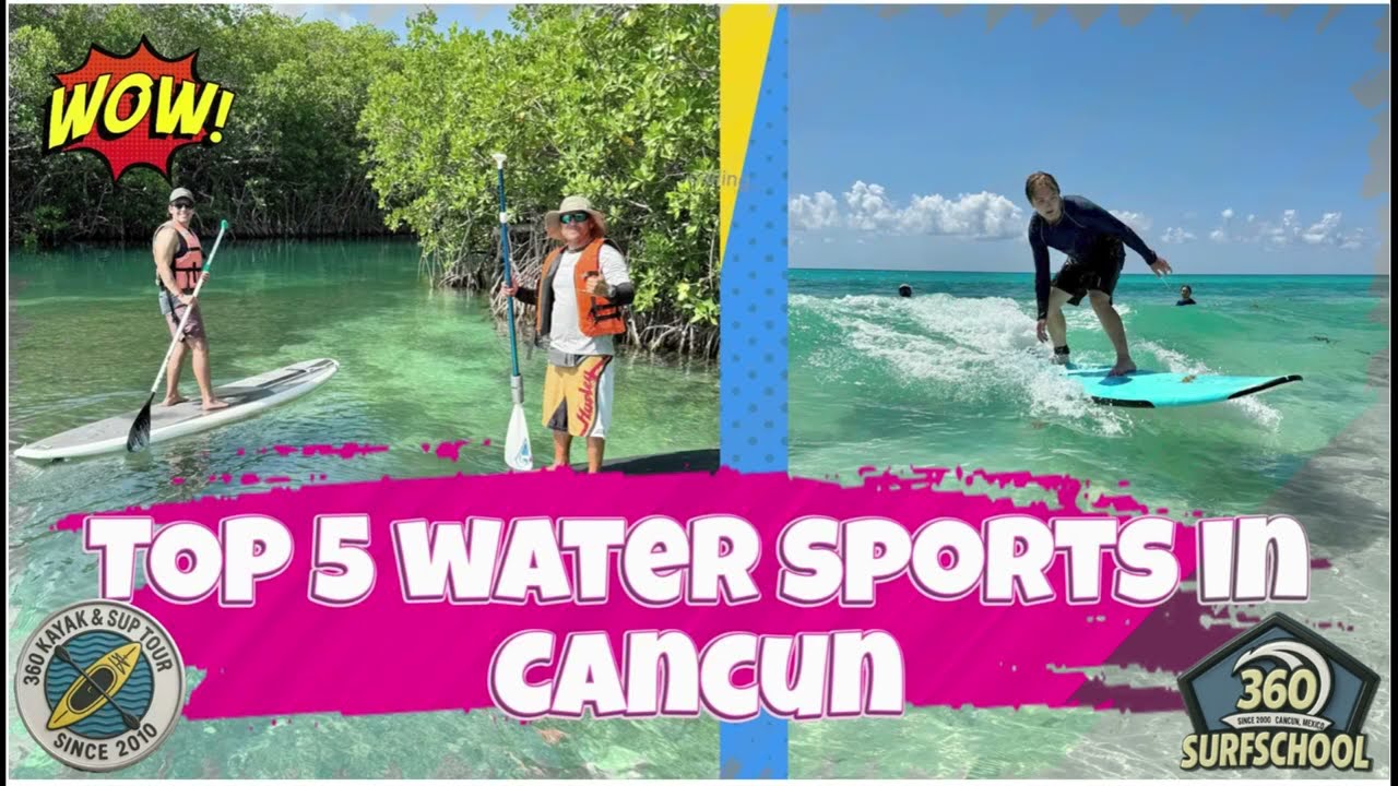 Top 5 Water Sports in Cancun 2025 - September