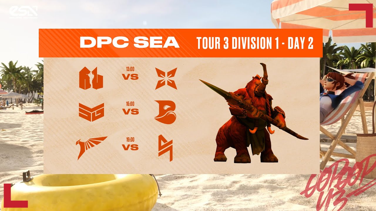 ESN National Championship 2023 Dota 2 Day 1 YouTube