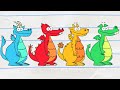 🔵🔴 THE FOUR DRAGONS 🟡🟢 | Double Episode | Boy &amp; Dragon | Cartoons For Kids | Wildbrain Toons