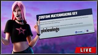 (na-east) fashion show |custom matchmaking| solo/duo/squad/girl
gamer/fortnite live/all platforms