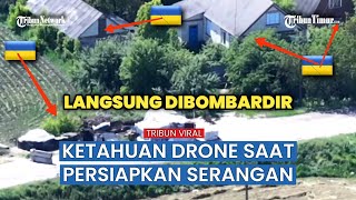 Hantaman Drone Rusia Buat Markas Tentara Ukraina Meledak Hebat