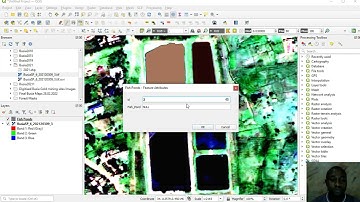 Digitising high resolution satellite images using QGIS