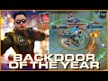 BACKDOOR OF THE YEAR