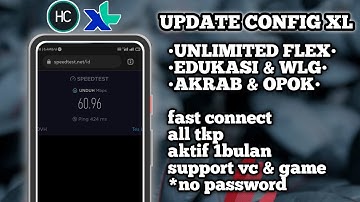 Update Config Http Custom | XL Unlimited Flex | WLg | Akrab | Edukasi & Opok Terbaru