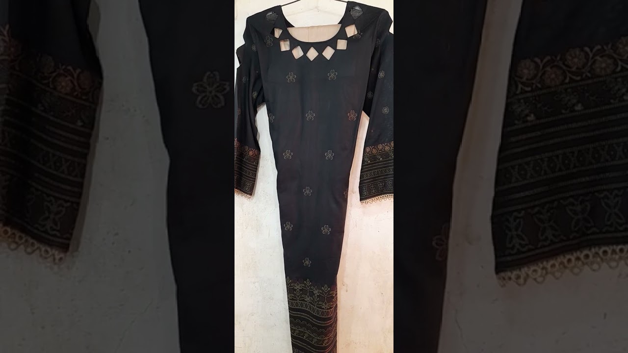 Beautiful And Attractive Cutwork Neckline Ideas Cutwork Neck ...