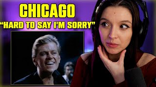 Chicago - Hard To Say I'm Sorry | FIRST TIME REACTION | (Official Music Video)