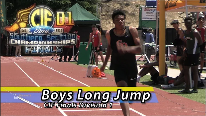 2022 TF - CIF-ss FINALS (D1) - Long Jump (Boys)