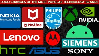 Logo Changes of the Most Popular Technology Brands