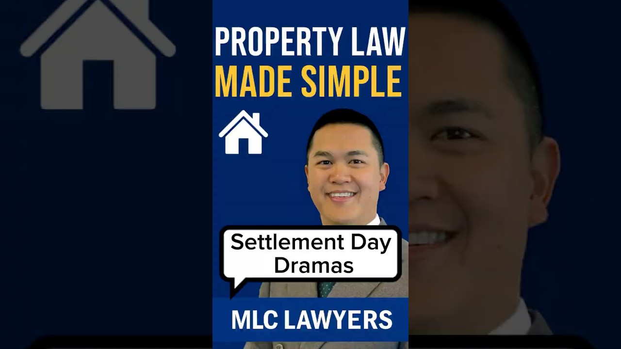 Settlement drama = banks, funds, paperwork 😬 Prep early to avoid stress. 